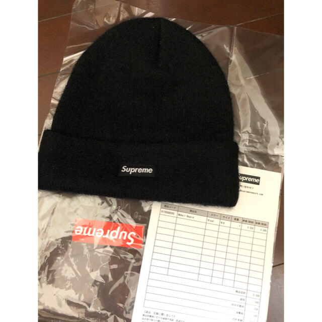 Supreme 18AW Mohair Beanie モヘア　ビーニー   黒メンズ