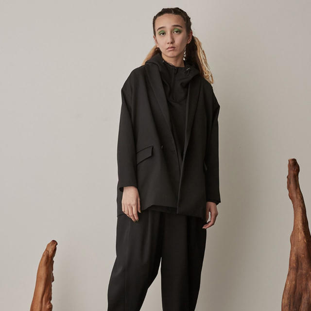 Dulcamara 19aw よそいきダブルJK-P BLACK サイズ1 | www.innoveering.net