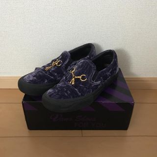 ニードルス(Needles)のneedles×vans slip-on v スリッポン(スニーカー)