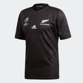 アディダス(adidas)のオールブラックス RWC2019 レプリカジャージ Ｌサイズ (新品タグ付き)(ラグビー)