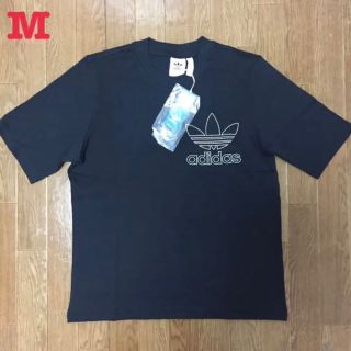 アディダス(adidas)のアディダス オリジナルス アウトライン 半袖 Tシャツ 黒 M 新品未使用(Tシャツ/カットソー(半袖/袖なし))