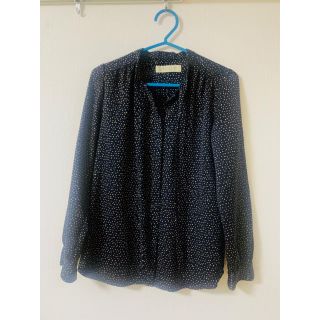 ビューティアンドユースユナイテッドアローズ(BEAUTY&YOUTH UNITED ARROWS)の【美品】長袖　リボン　ボウタイブラウス(シャツ/ブラウス(長袖/七分))