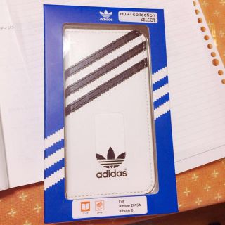 アディダス(adidas)のadidasiPhone6 手帳型ケース(モバイルケース/カバー)