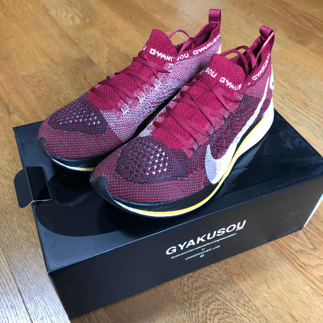 ランニングNike vapor fly 4% flyknit GYAKUSOU ギャクソウ