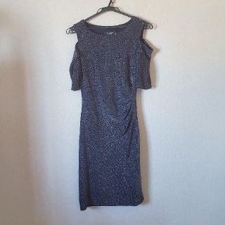 ビーシービージーマックスアズリア(BCBGMAXAZRIA)のハワイセレクトショップ購入！上品　膝丈ラメワンピース♪(ひざ丈ワンピース)