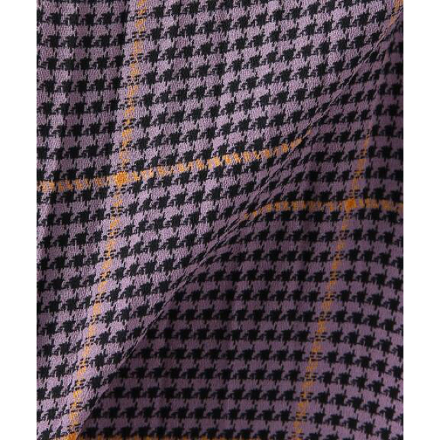 IENA(イエナ)の定価14,000円slobe IENAチェックプリーツスカート パープル レディースのスカート(ロングスカート)の商品写真