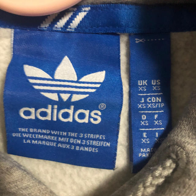 adidas(アディダス)の専用【XS】adidas originals トレフォイルロゴパーカー メンズのトップス(パーカー)の商品写真