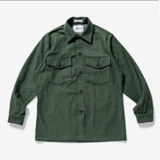 ダブルタップス(W)taps)の19AW ダブルタップス MILLシリーズ  ユーティリティシャツ　Sサイズ(シャツ)