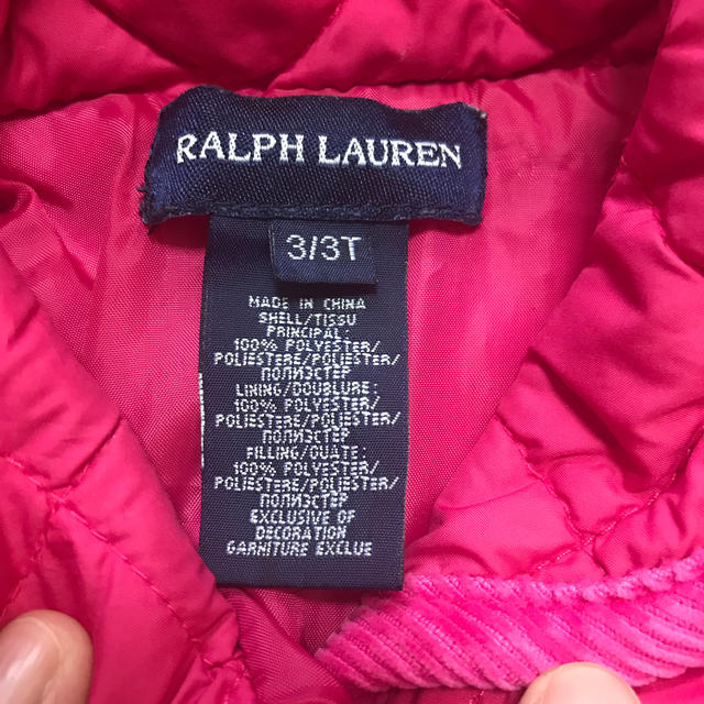 Ralph Lauren(ラルフローレン)の値下げしました‼︎ ラルフローレン ジャケット キッズ/ベビー/マタニティのキッズ服女の子用(90cm~)(ジャケット/上着)の商品写真