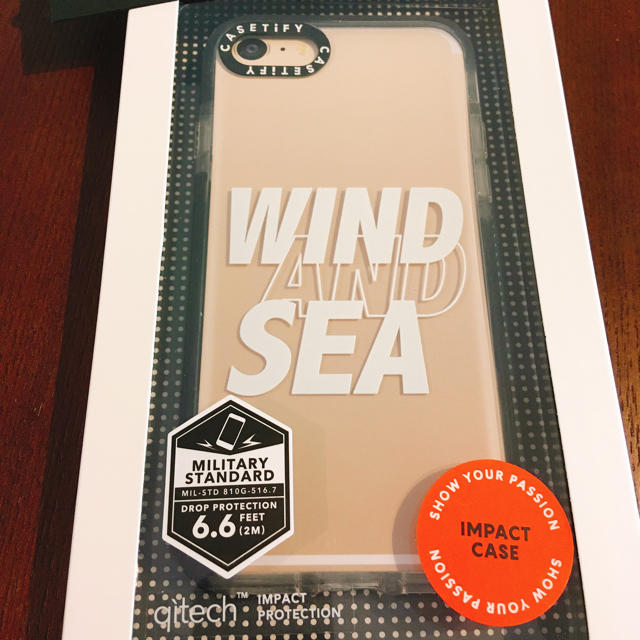 wind and sea×casetify iPhone 7,8用ケース