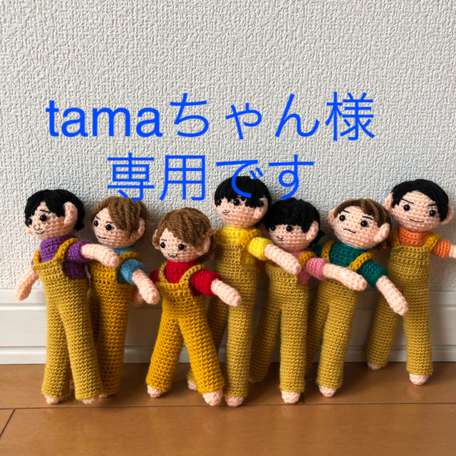 tamaちゃん様　専用 ハンドメイドのぬいぐるみ/人形(あみぐるみ)の商品写真