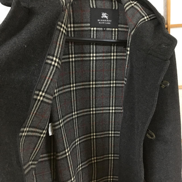 BURBERRY BLACK LABEL(バーバリーブラックレーベル)のバーバリー  ブラックレーベル  ロングダッフルコート メンズのジャケット/アウター(ダッフルコート)の商品写真