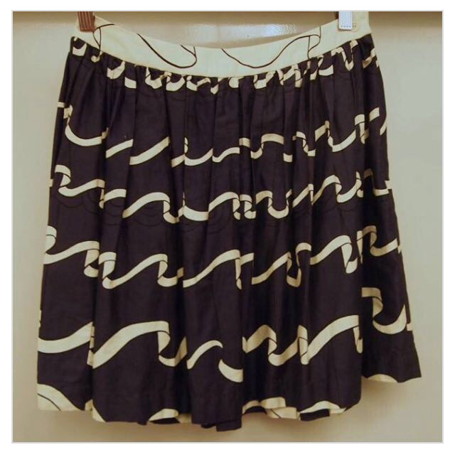 Ne-net(ネネット)のne-net カーテン柄スカート レディースのスカート(ミニスカート)の商品写真