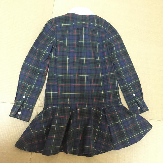 POLO RALPH LAUREN(ポロラルフローレン)の専用⭐️ラルフローレン シャツワンピ 8 キッズ/ベビー/マタニティのキッズ服女の子用(90cm~)(ワンピース)の商品写真