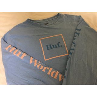 ハフ(HUF)のhufロンT sサイズ ブルー(Tシャツ(長袖/七分))