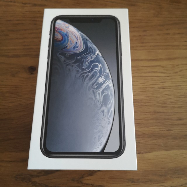 iPhone(アイフォーン)のiPhone　XR64GB BLACK スマホ/家電/カメラのスマートフォン/携帯電話(スマートフォン本体)の商品写真