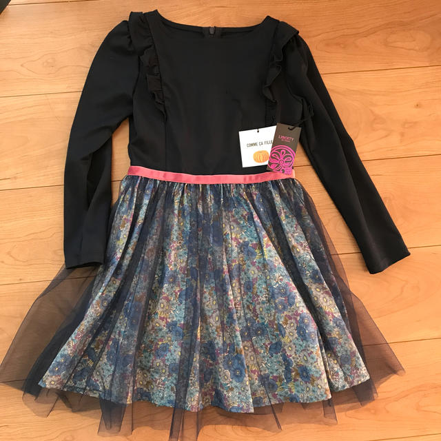 COMME CA DU MODE(コムサデモード)のコムサフィユ　ワンピース　120 キッズ/ベビー/マタニティのキッズ服女の子用(90cm~)(ワンピース)の商品写真