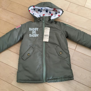 ダディオーダディー(daddy oh daddy)の未使用美品　 ダディオ ダディ コート(ジャケット/上着)