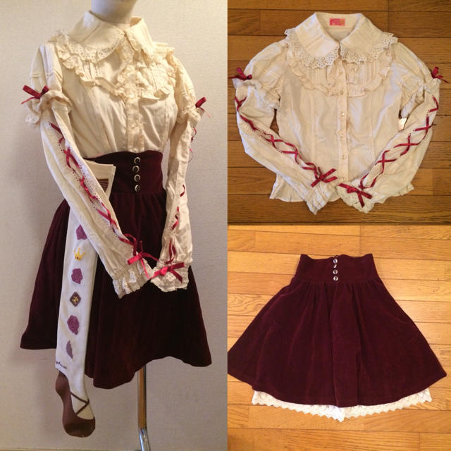 Angelic Pretty(アンジェリックプリティー)の【AngelicPretty】♡クラシカルロリィタセット+.＊ ワンピース レディースのレディース その他(セット/コーデ)の商品写真