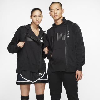 ナイキ(NIKE)のNIKE sacai Hoodie BLACK×NAVY S(パーカー)