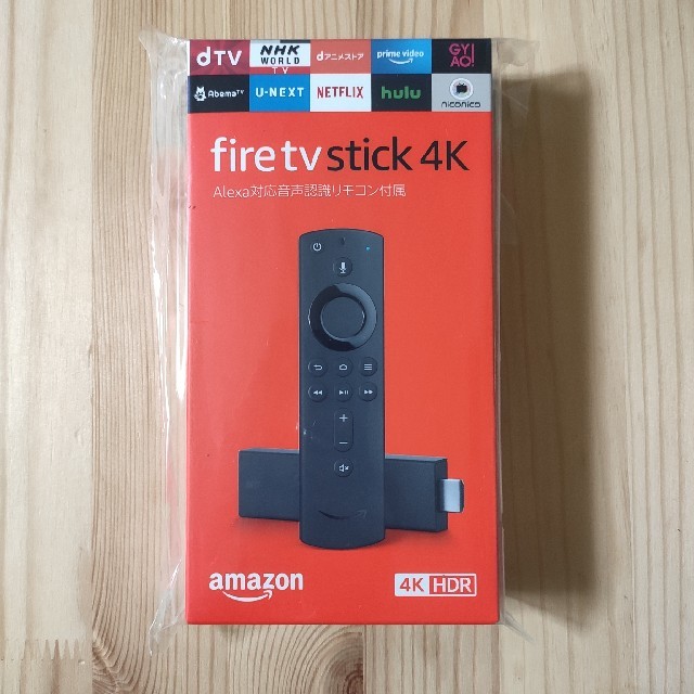 Amazon Fire TV Stick 4K - Alexa対応リモコン付属