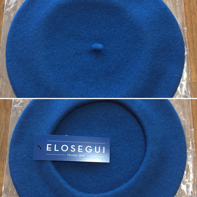 ELOSEGUI ベレー帽 ターコイズ