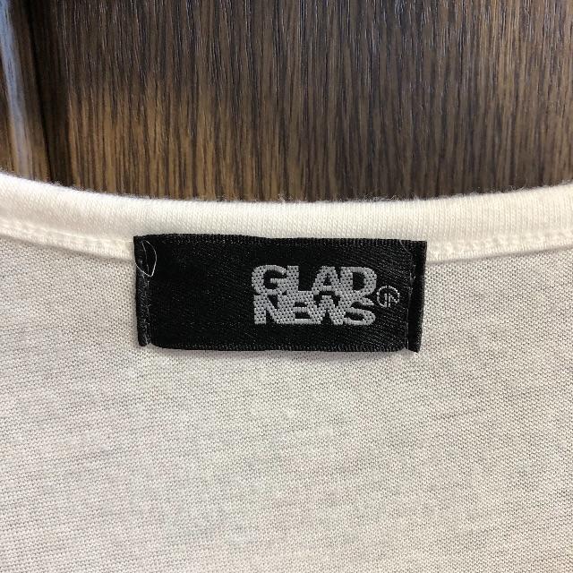 GLAD NEWS(グラッドニュース)の【値下げ・美品】GLAD NEWS グラッドニュース ドクロ Tシャツ メンズのトップス(Tシャツ/カットソー(半袖/袖なし))の商品写真