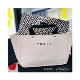 スリー(THREE)のThree スリー 阪急うめだ限定 イベント限定 ノベルティ トートバッグ♡ (トートバッグ)