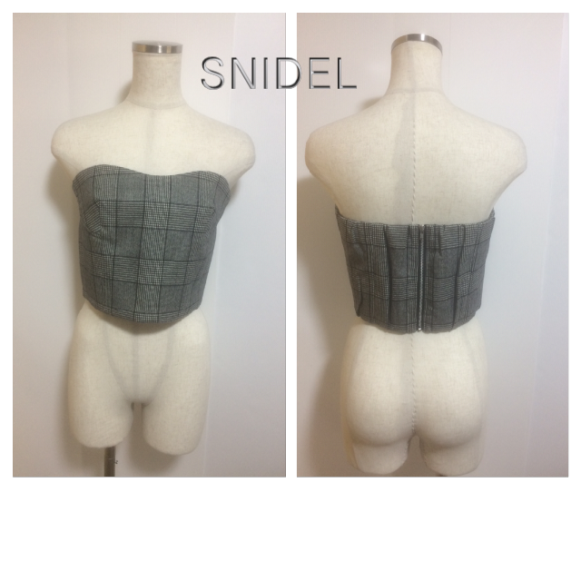 SNIDEL(スナイデル)の美品☆スナイデル☆46745 レディースのトップス(ベアトップ/チューブトップ)の商品写真