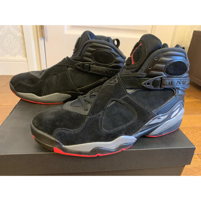 NIKE JORDAN 8 RETRO BRED 27.5 2