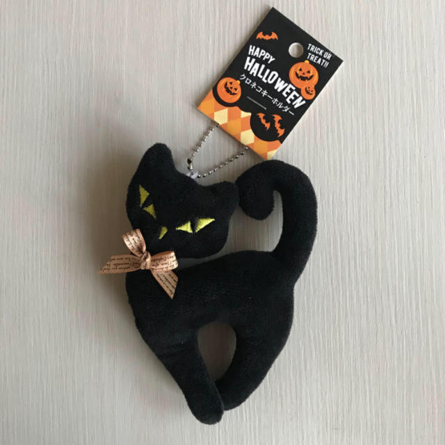 新品未使用】ハロウィン🎃ふわもこ黒猫🦇ぬいぐるみ 新品未使用】ハロウィン🎃ふわもこ黒猫🦇ぬいぐるみ