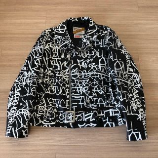 シュプリーム(Supreme)のSupremeCommedesGarconsSHIRTSchottライダース(ライダースジャケット)