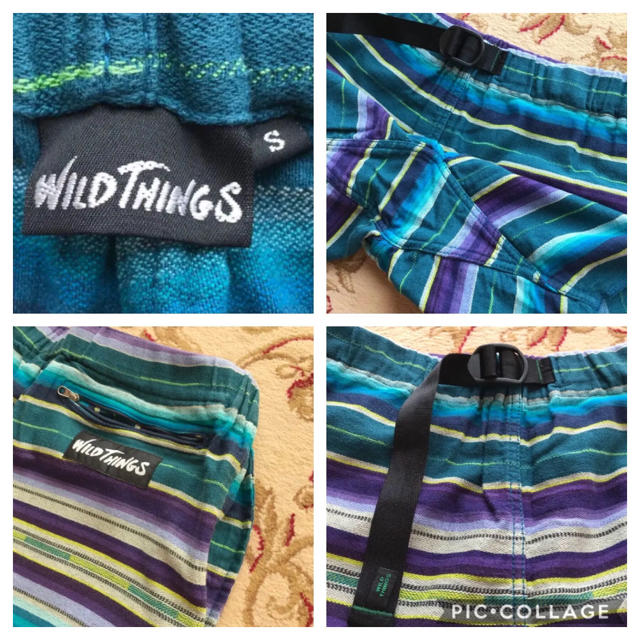 WILDTHINGS(ワイルドシングス)の美品★ワイルドシングス★セラペ ハーフパンツ★S メンズのパンツ(ショートパンツ)の商品写真