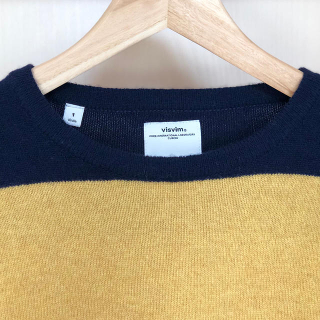 VISVIM(ヴィスヴィム)のvisvim isles knit sweater サイズ1 navy メンズのトップス(ニット/セーター)の商品写真