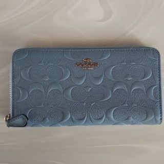 コーチ(COACH)の☆ 未使用 美品 ☆COACH 長財布 秋色♥️(財布)