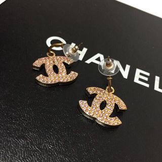 シャネル(CHANEL)のシュネル ピアス ココマーク ぶらさがり(イヤリング)