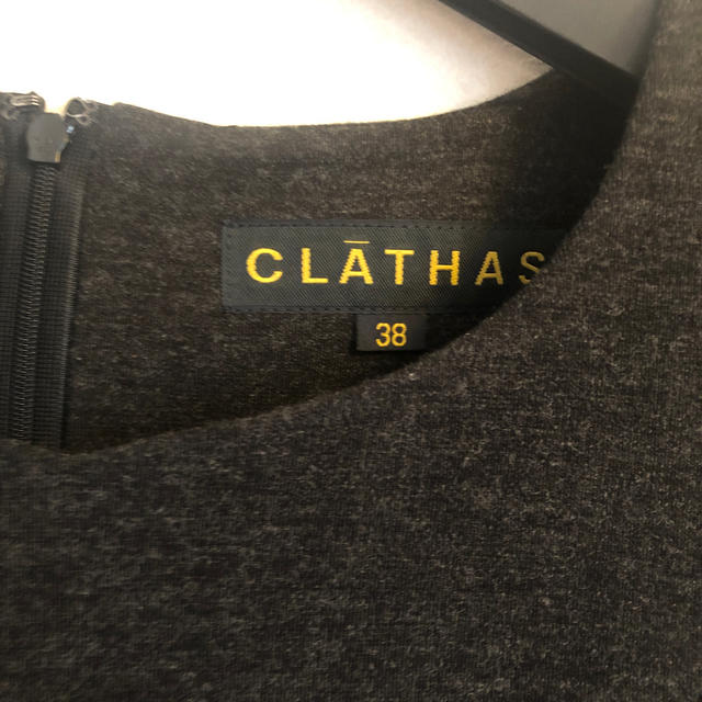 CLATHAS(クレイサス)のCLATHAS ツイードワンピ レディースのワンピース(ひざ丈ワンピース)の商品写真