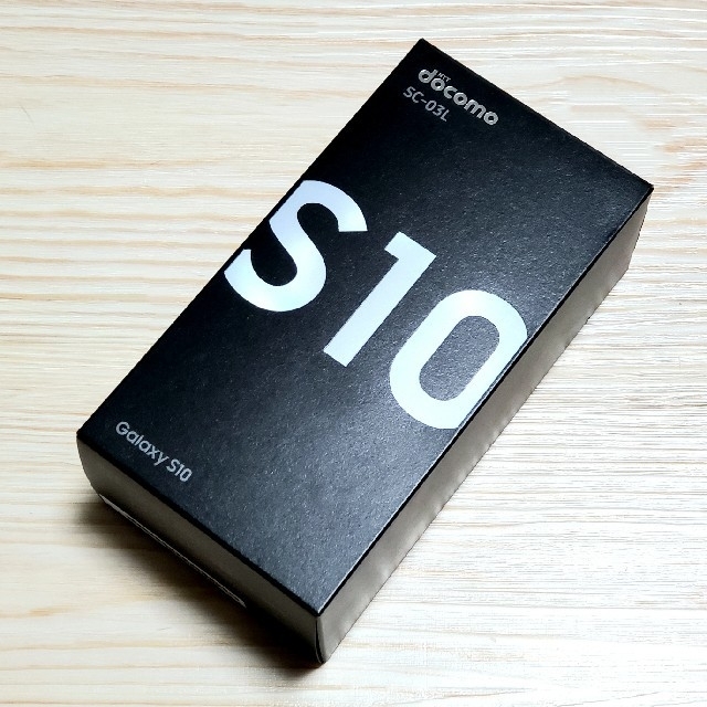 【未使用新品】Galaxy S10 White 128GB simフリー版