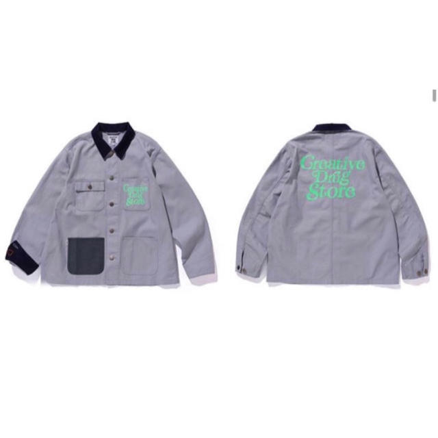 wasted youth creative drug store denimナイロンジャケット