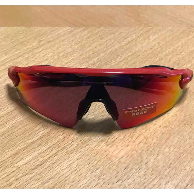 Oakley RaderEV Prizm Road スポーツサングラス レッド 特別オファー