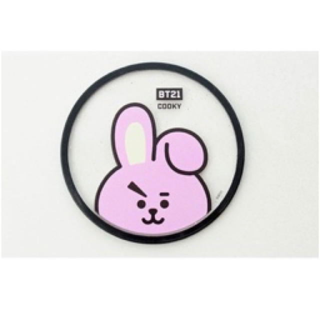 正規品☆BT21☆コースター☆COOKY☆防弾少年団☆韓国限定 インテリア/住まい/日用品のキッチン/食器(テーブル用品)の商品写真