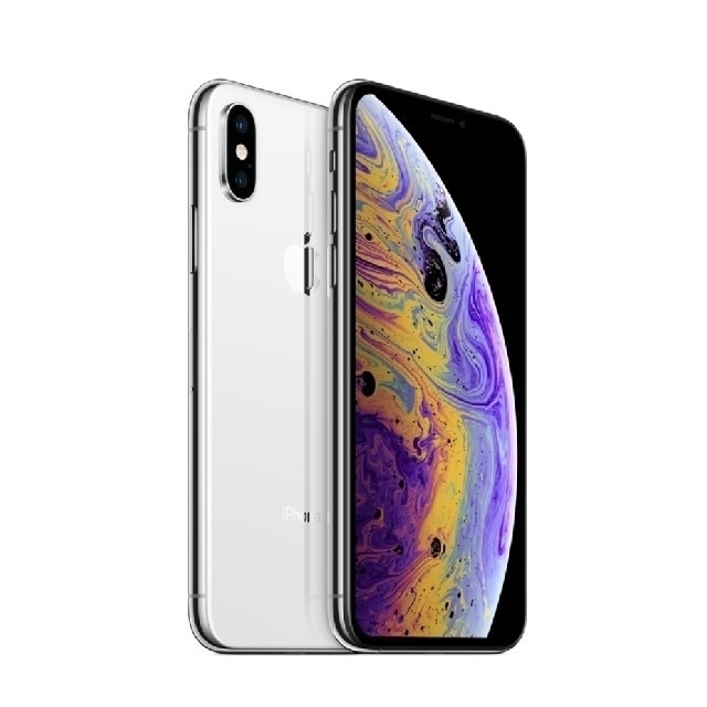 大きな割引 64GB iPhoneXs 【未認証新品】 - iPhone シルバー 即日発送