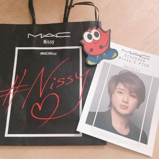 トリプルエー(AAA)の 【みかさん専用】Nissy MAC コラボ　限定ショッパー　大阪リッピー(ショップ袋)