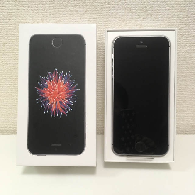 SIMフリー 新品・未使用 iPhone SE 32GB スペースグレイ 残債無