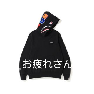 アベイシングエイプ(A BATHING APE)のBAPE SHARK PULLOVER HOODIE(パーカー)