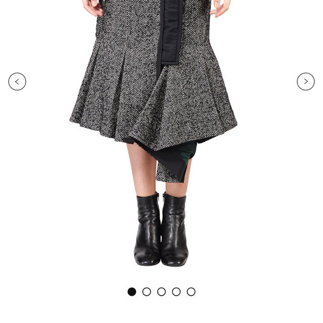 sacai(サカイ)のSAKAI HERRINGBONE SKIRT レディースのスカート(ロングスカート)の商品写真