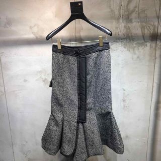 サカイ(sacai)のSAKAI HERRINGBONE SKIRT(ロングスカート)