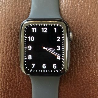 アップルウォッチ(Apple Watch)のApple watch series4  44mm スペースグレイ　アルミニウム(腕時計(デジタル))