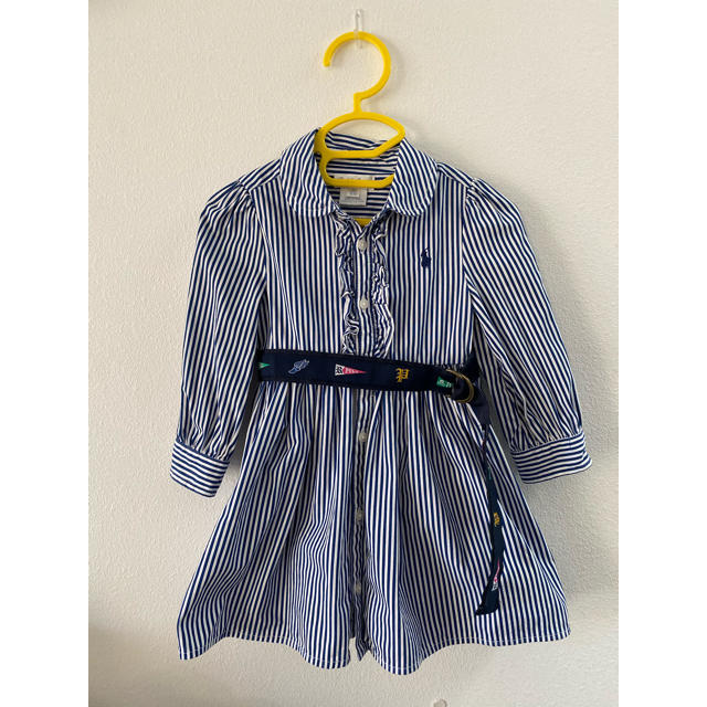 Ralph Lauren(ラルフローレン)のラルフローレン ワンピース　80 キッズ/ベビー/マタニティのベビー服(~85cm)(ワンピース)の商品写真