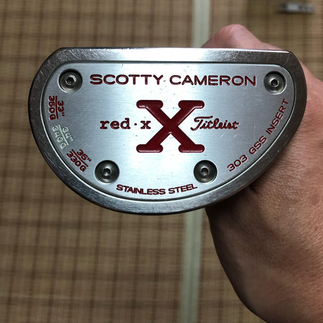 Scotty Cameron(スコッティキャメロン)のスコッティ キャメロン red・X パター スポーツ/アウトドアのゴルフ(クラブ)の商品写真